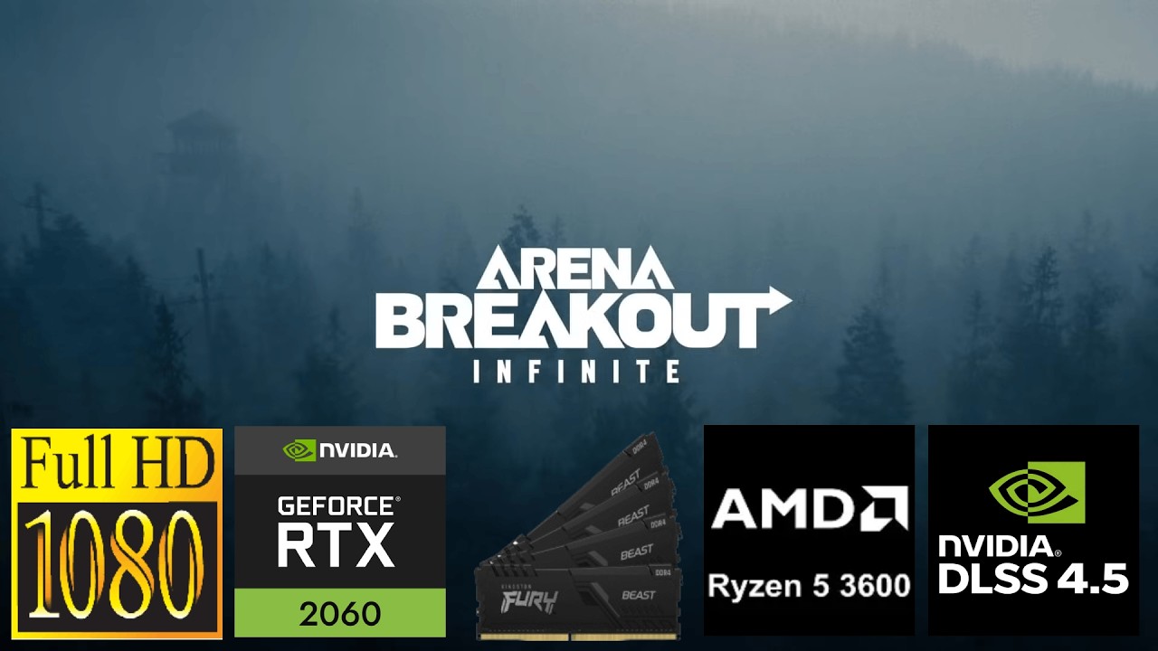 Arena Breakout: Infinite on RTX 2060 12GB, Ryzen 5 3600, 32GB RAM Benchmark and Gameplay