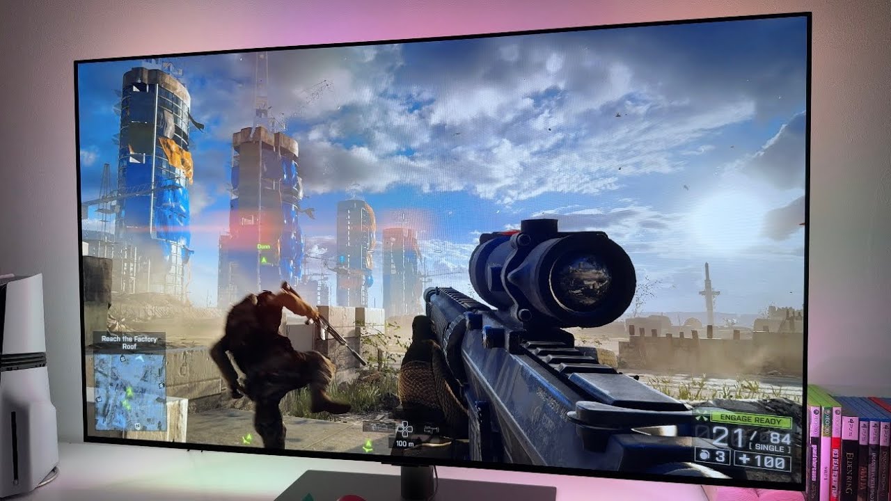 BATTLEFIELD 4 Looks INSANE on PS5 PRO [LG G5 OLED] PS4 GAME 