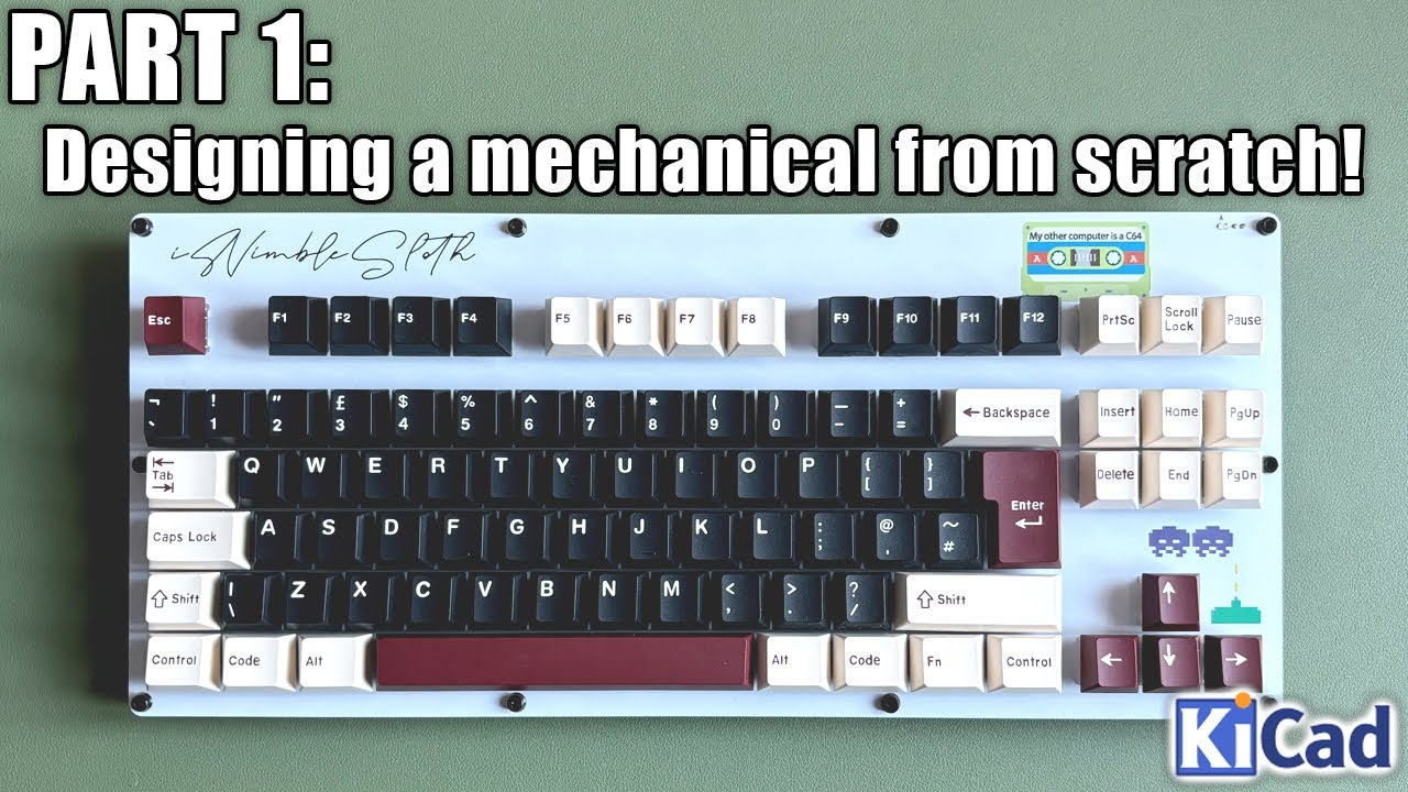 PART 1: Designing a custom mechanical keyboard from scratch | #KiCAD | #mechanicalkeyboard