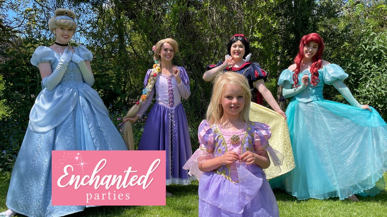 We Spent The Day Meeting Disney Princesses | Charlotte In Wonderland | 2021