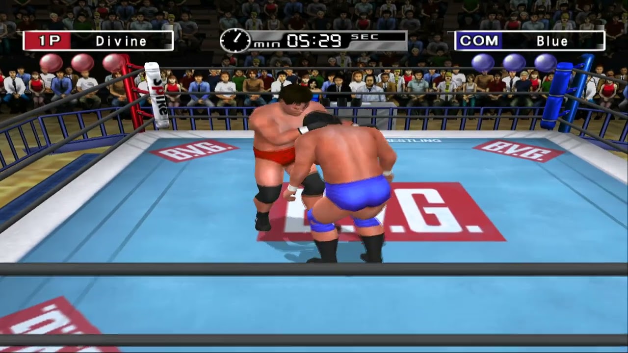 King of Colosseum Red & Green Matches Dan Devine vs Blue Wolf