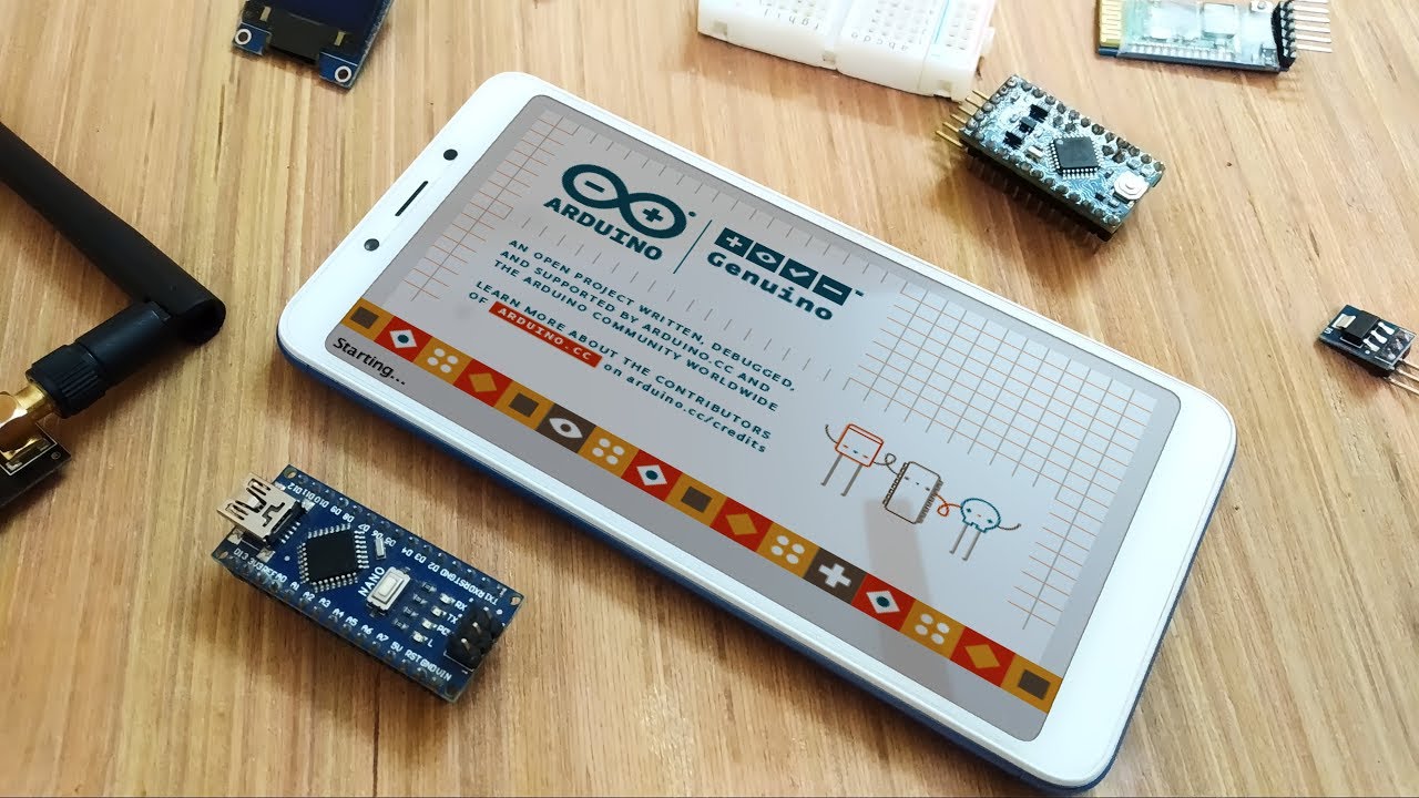 How to program any arduino with any Android Device