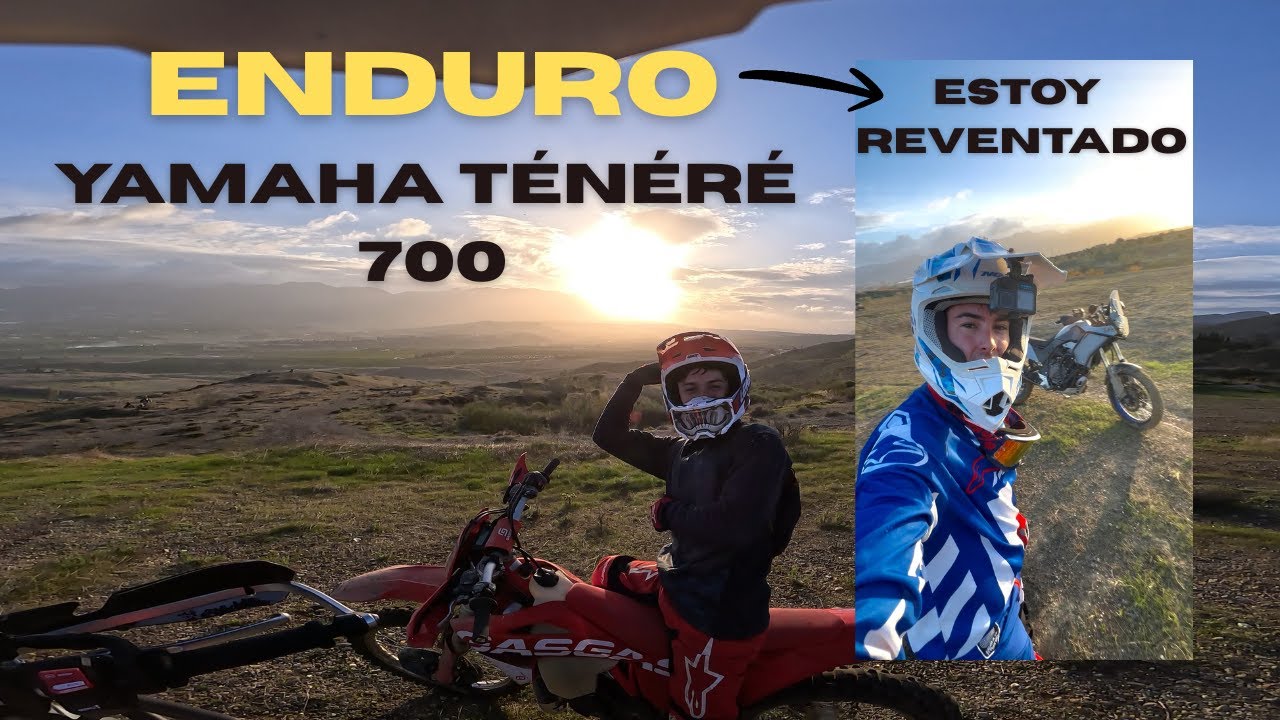 ¿Demasiado grande para el enduro? Yamaha Ténéré 700 🔥