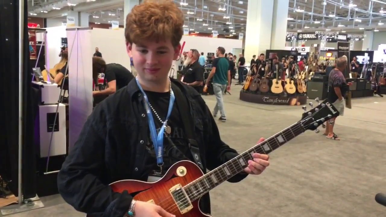 Guitar Virtuoso Tyler Morris Demos the Uhland QR-175 @NAMM