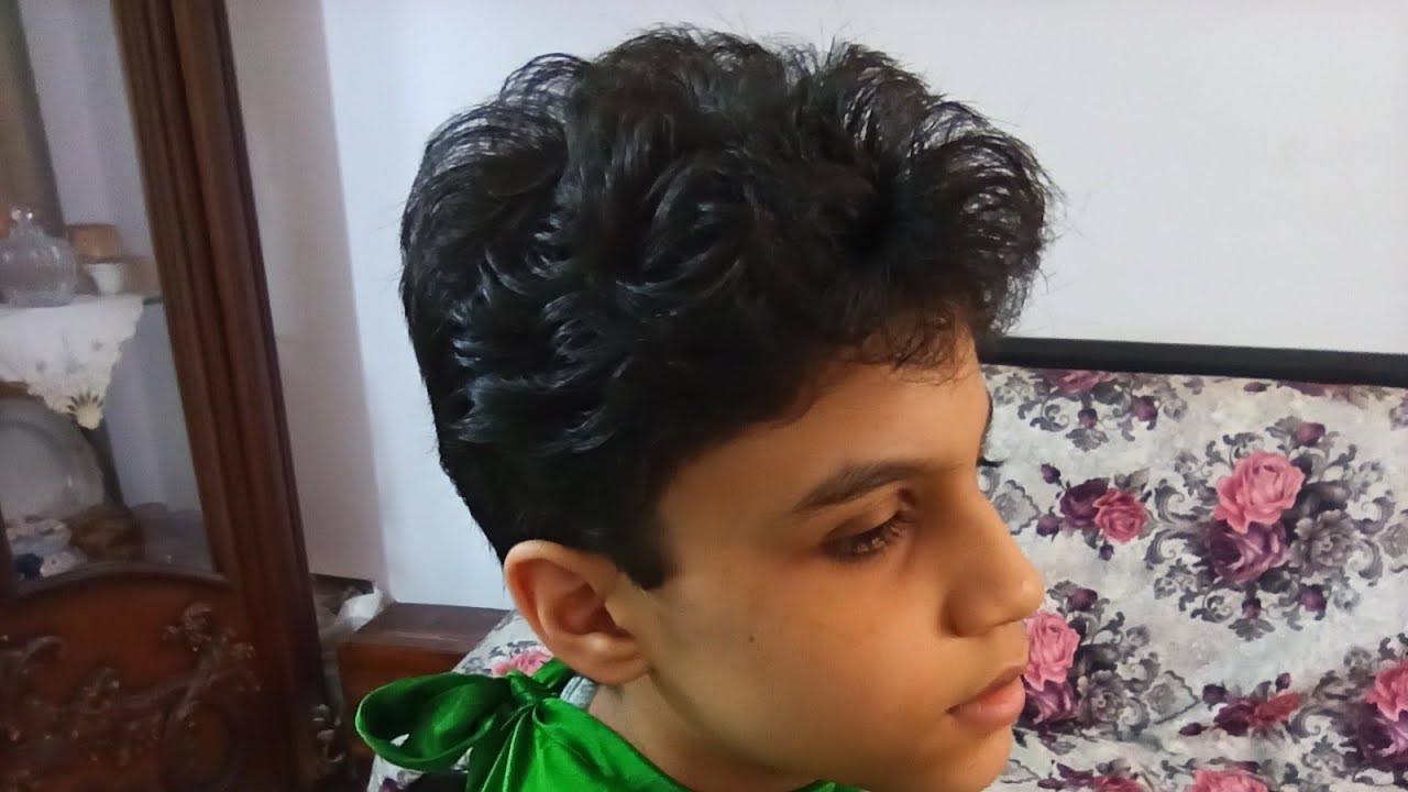 الحلاقه فى المنزل ماما قررت تحلقلى بنفسها عشان خايفه عليا من العدوى  ،💯