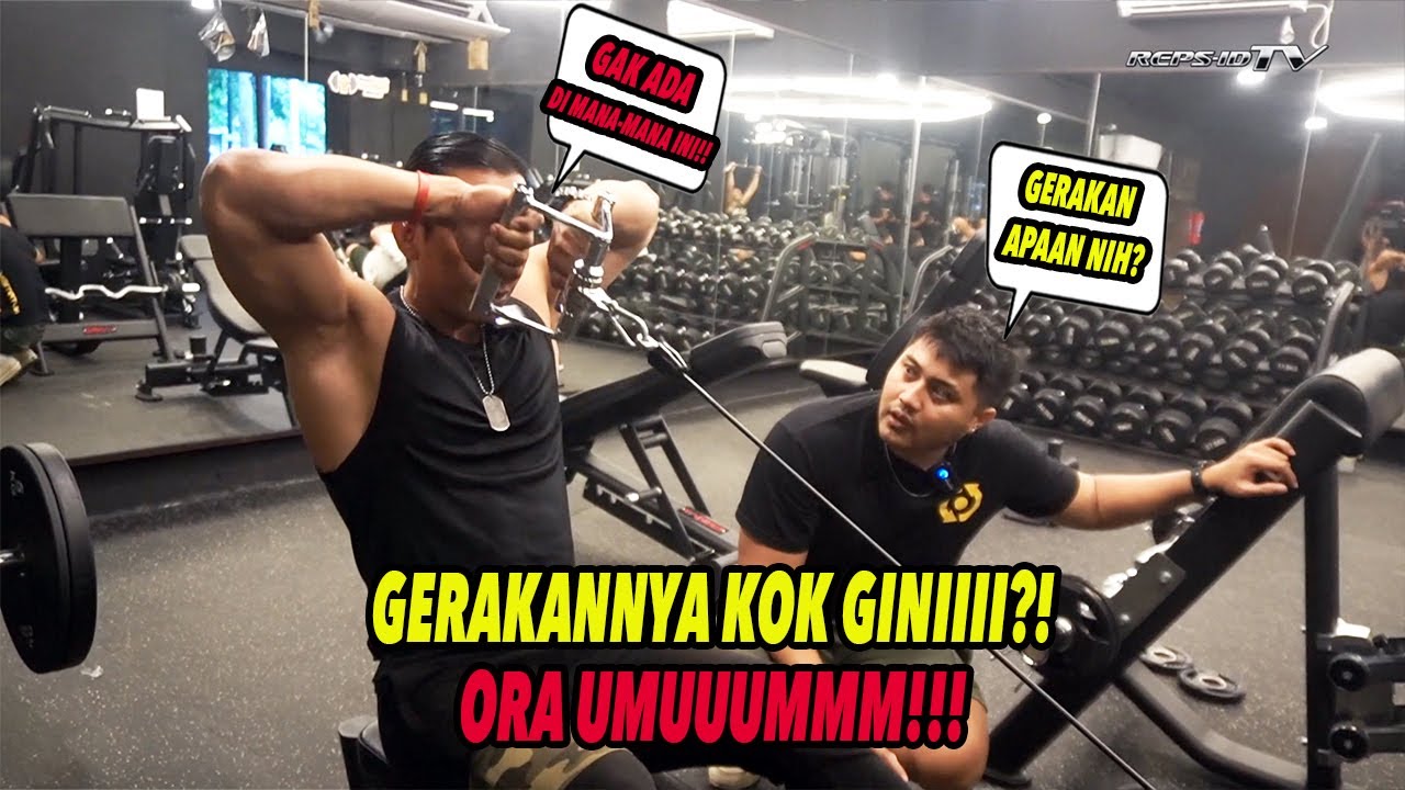 LATIHAN OTOT BACK-NYA ORA UMUM!!!