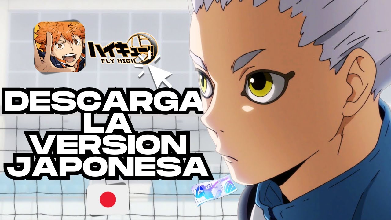 ¡Descarga la versión JAPONESA de Haikyuu Fly High en Android y PC! 🚀 Guía paso a paso