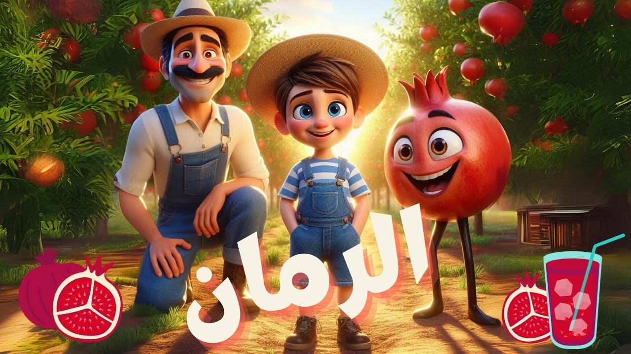 أغنية الرمان - قناة فرحان للأطفال