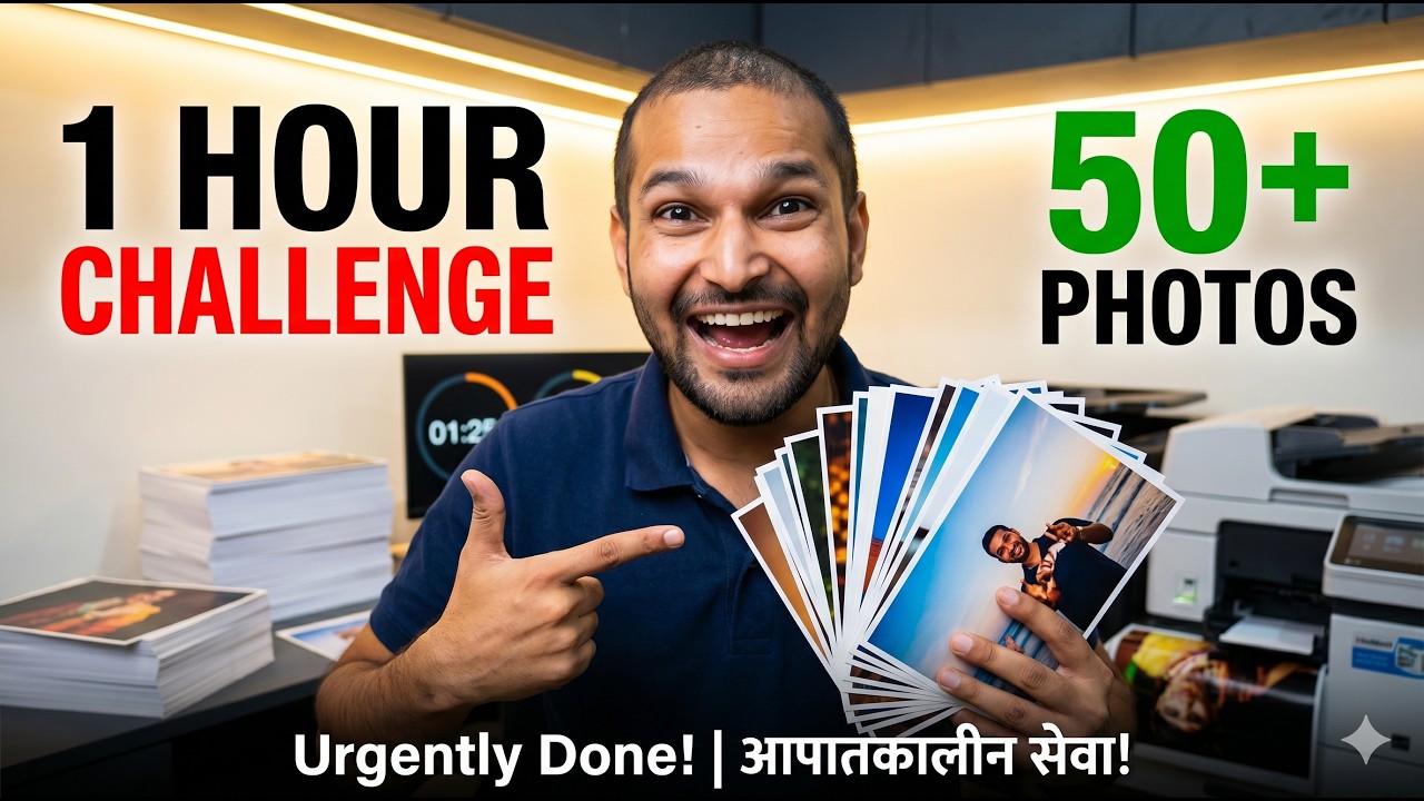 Sabse Sasta Photo Printer? 🖨️ How to print photos at home under ₹10