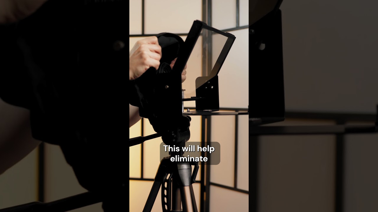 How to Set Up Your Teleprompter - Quick guide