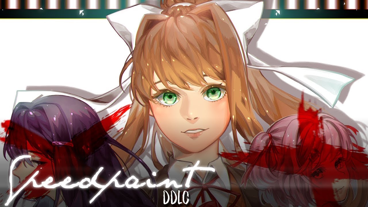 「Which One of Us?」 Doki Doki Literature Club - SPEEDPAINT