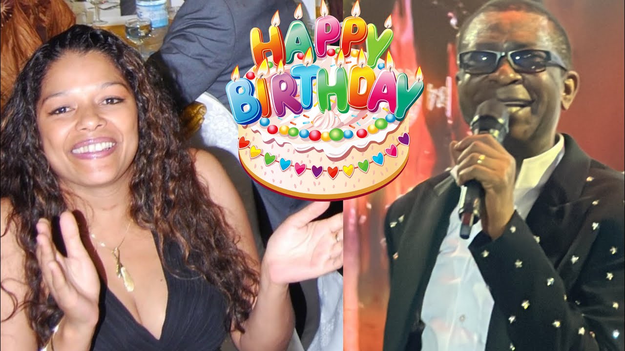 Oh c’est romantique Youssou Ndour chante un joyeux anniversaire à sa femme Aida devant son fils