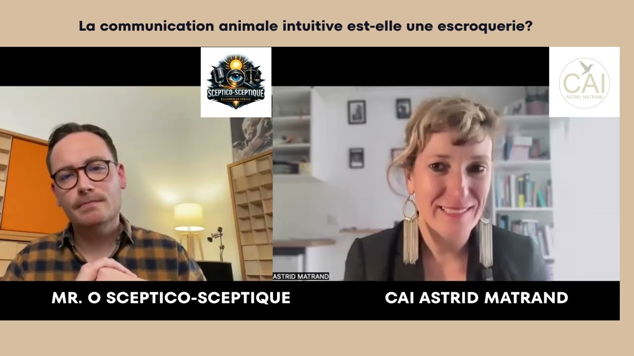 Interview avec sceptico-sceptique: la communication animale intuitive est-elle une escroquerie?