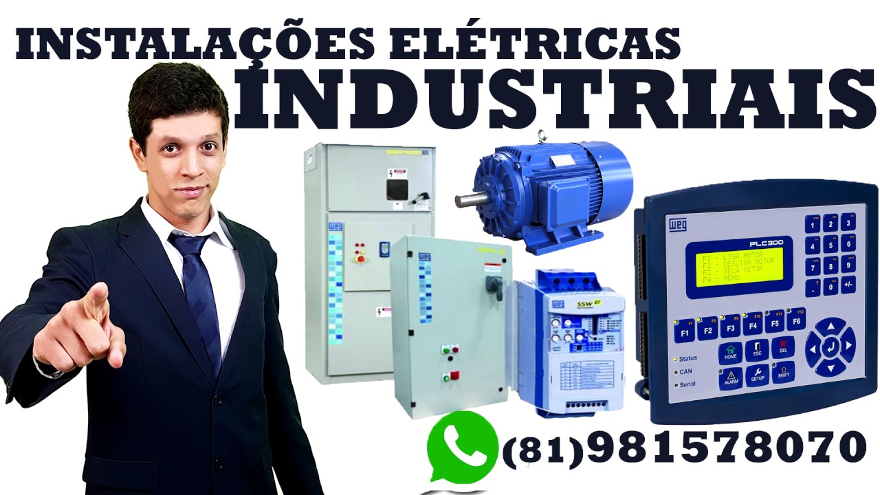 Curso Instalações Elétricas Industriais Completo e com CERTIFICADO