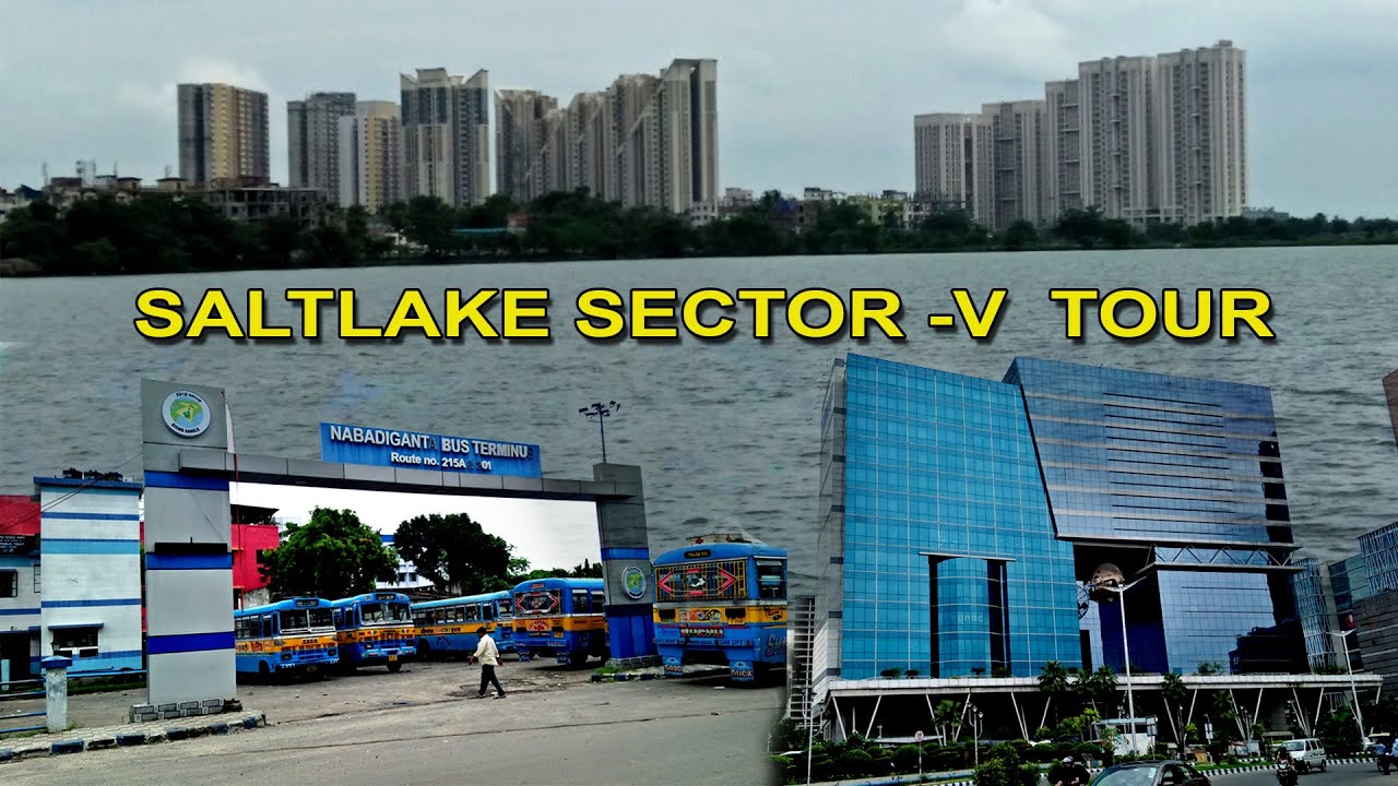 Saltlake Sector-V Tour, Bidhannagar, Kolkata, Largest IT, Electronics & Business Hub in Kolkata.