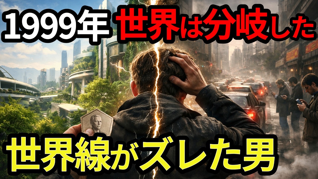 「私がいた2025年とは違う」記憶喪失の男が語る、分岐したもう一つの歴史【パラレルワールドの証明】
