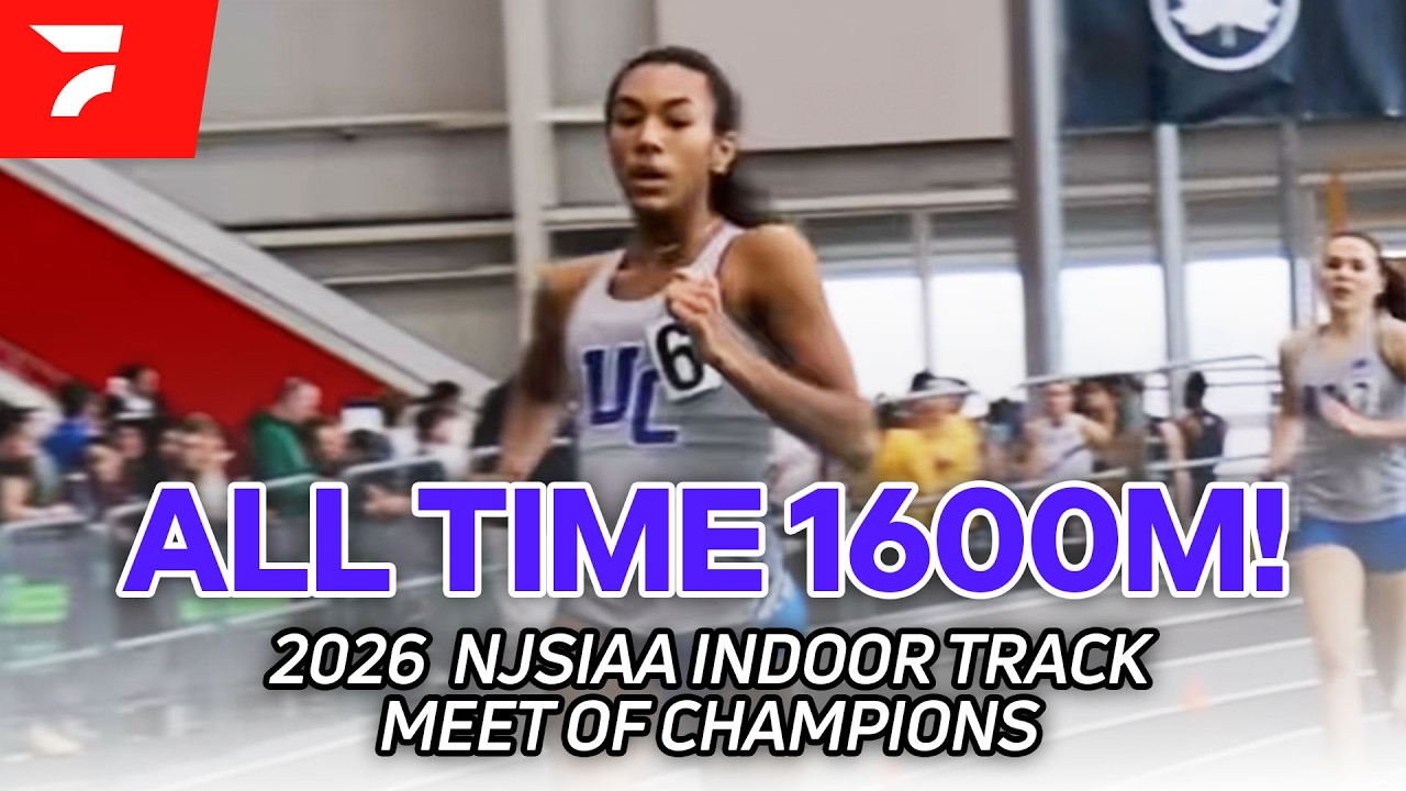PAIGE SHEPPARD SMASHES 1600M RECORD IN NEW JERSEY | 2026  NJSIAA Indoor Track Meet of Champions