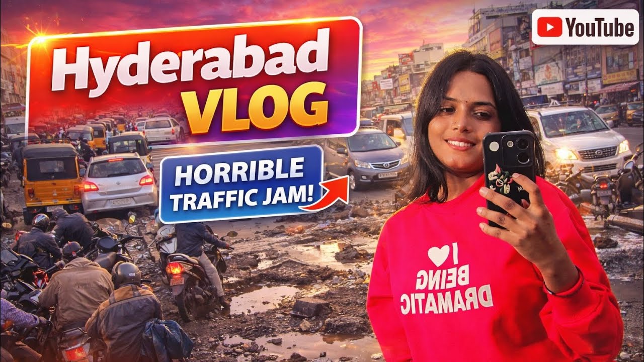 Hyderabad Adibatla side road oh my God 😱