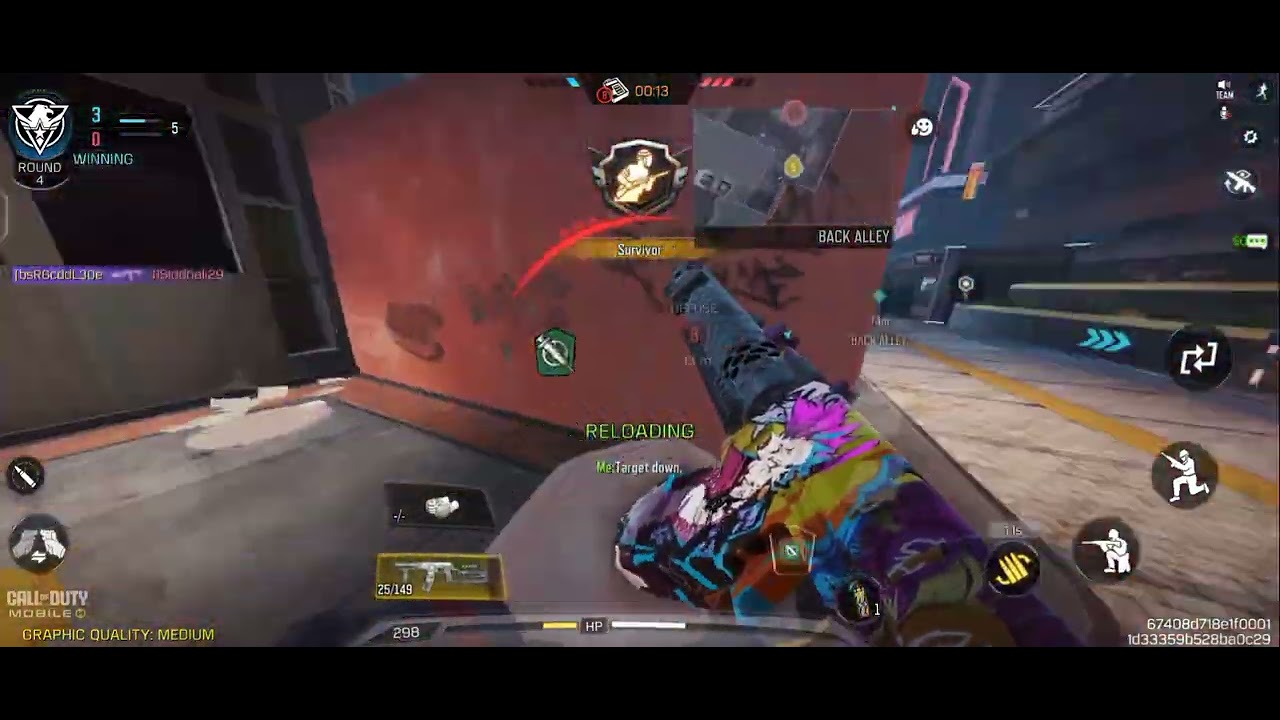 This gun always surprises me....#CODM