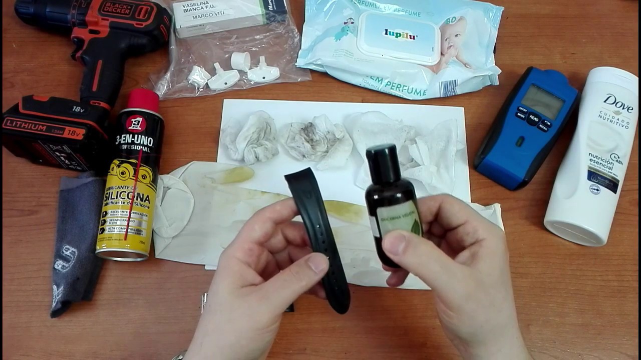 GOMA PEGAJOSA Y PLASTICO SOLUCION REMEDIO CON WD 40 & GLICERINA