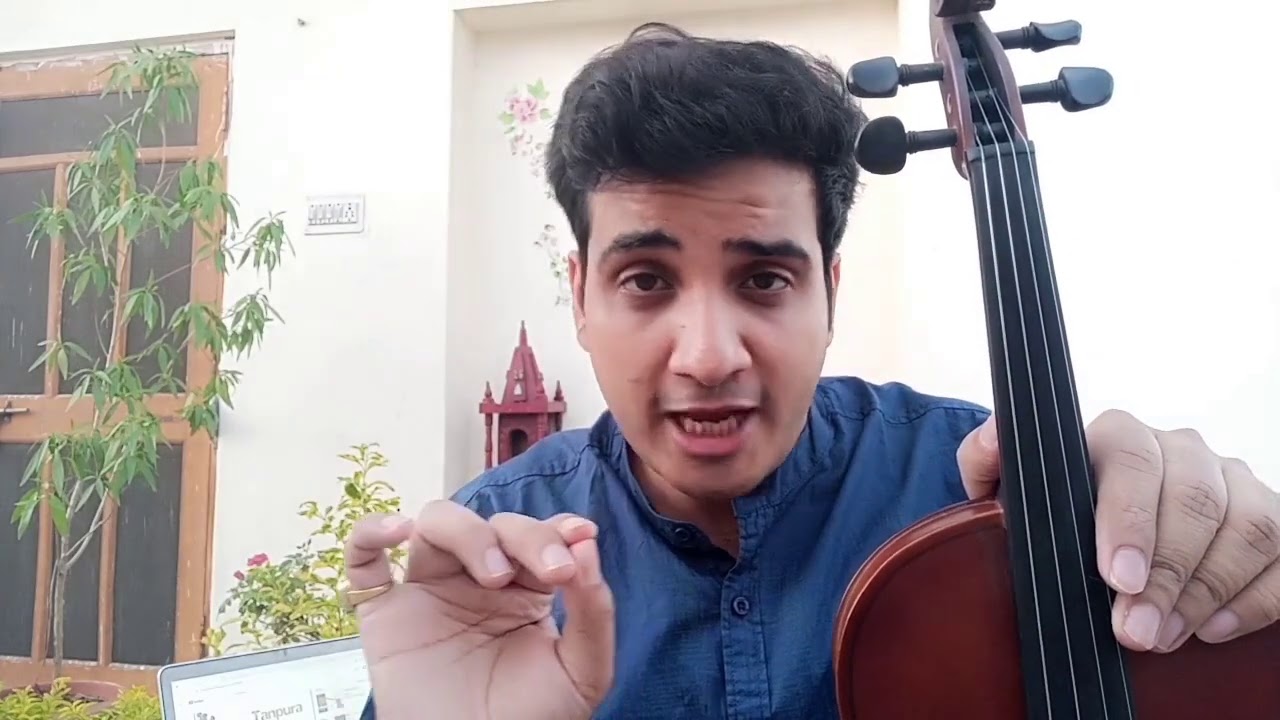 Learn violin / Asavari thaat | Chinmay Gaur