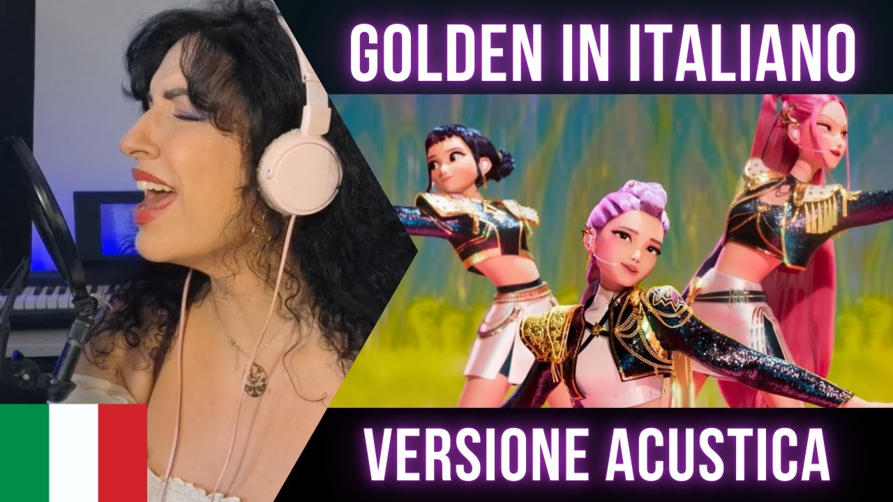 GOLDEN in ITALIANO - Cover ACUSTICA /  K-Pop Demon Hunters HUNTR/X by Kobato
