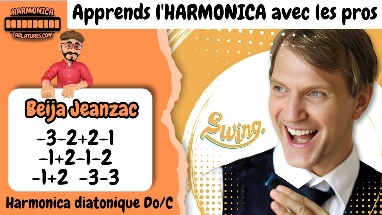 🎶 Apprends l'harmonica avec les pros : Beija Jeanzac