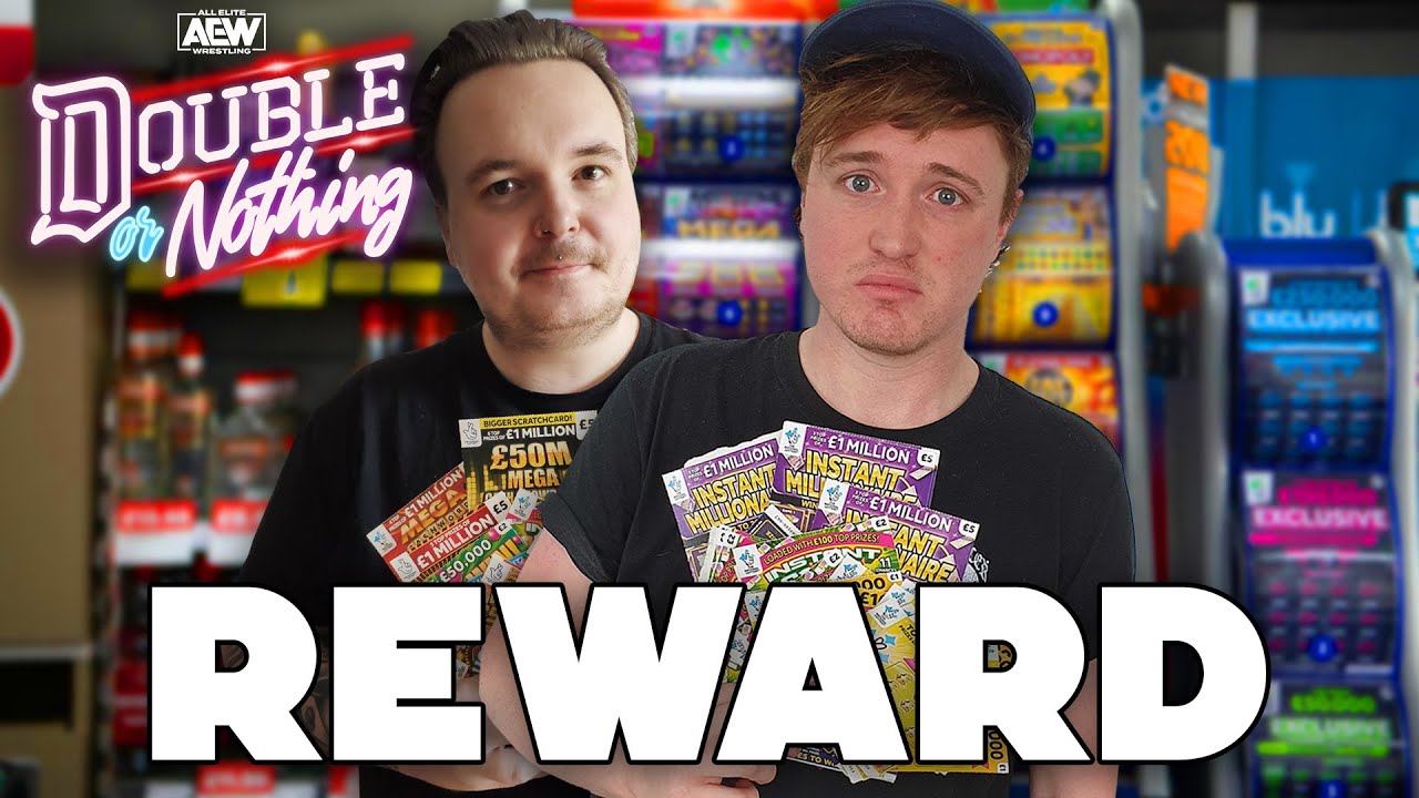 Scratching ONE HUNDRED Scratchcards | AEW Double Or Nothing 2020 Reward