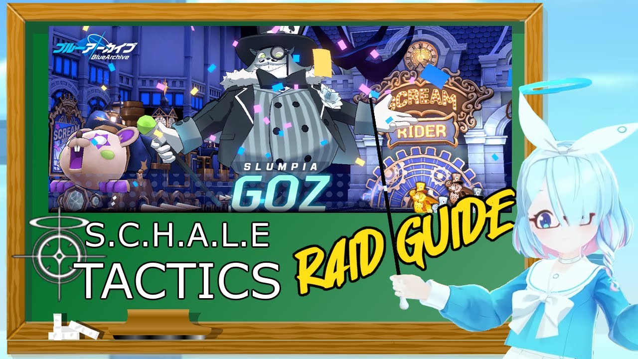 SCHALE Raid Tactics - General GOZ Guide  [Blue Archive]
