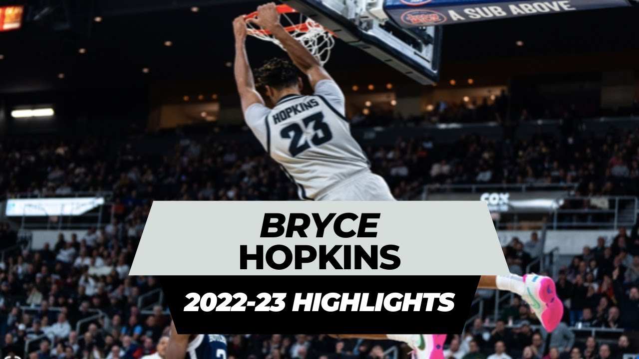 Bryce Hopkins Sophomore Year Highlights | 1st Team All Big East | 15.8 PPG 8.5 RPG 36.4% 3PT