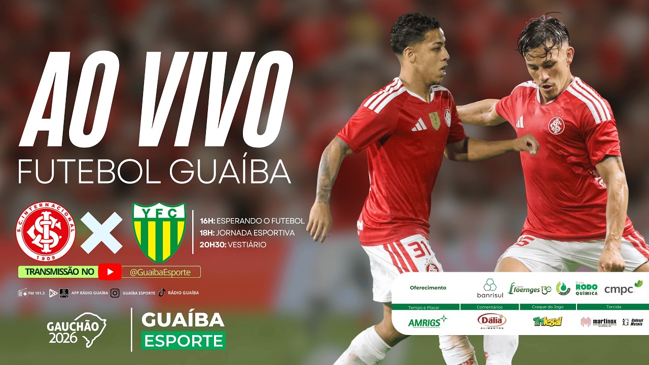 AO VIVO: INTER X YPIRANGA | CAMPEONATO GA&Uacute;CHO | FUTEBOL GUA&Iacute;BA