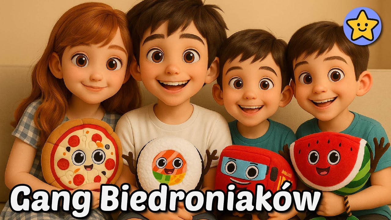 🍉🍕 Gang Biedroniak&oacute;w - Bajka do słuchania na dobranoc - Moja Bajkolandia 🍕🍉