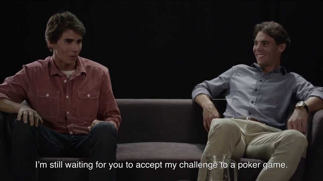 Rafa Nadal and his brother first ever interview all in aid of a good cause