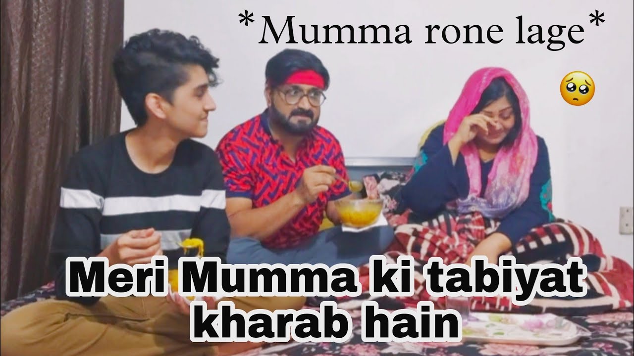 mumma ki huwi tabiyat kharab | pappa ne banaya khana #zidaanshahidaly #vlog #familytime