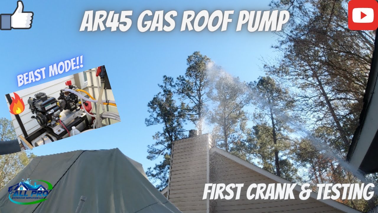 AR45 Gas Roof Pump Build Start Up & Testing