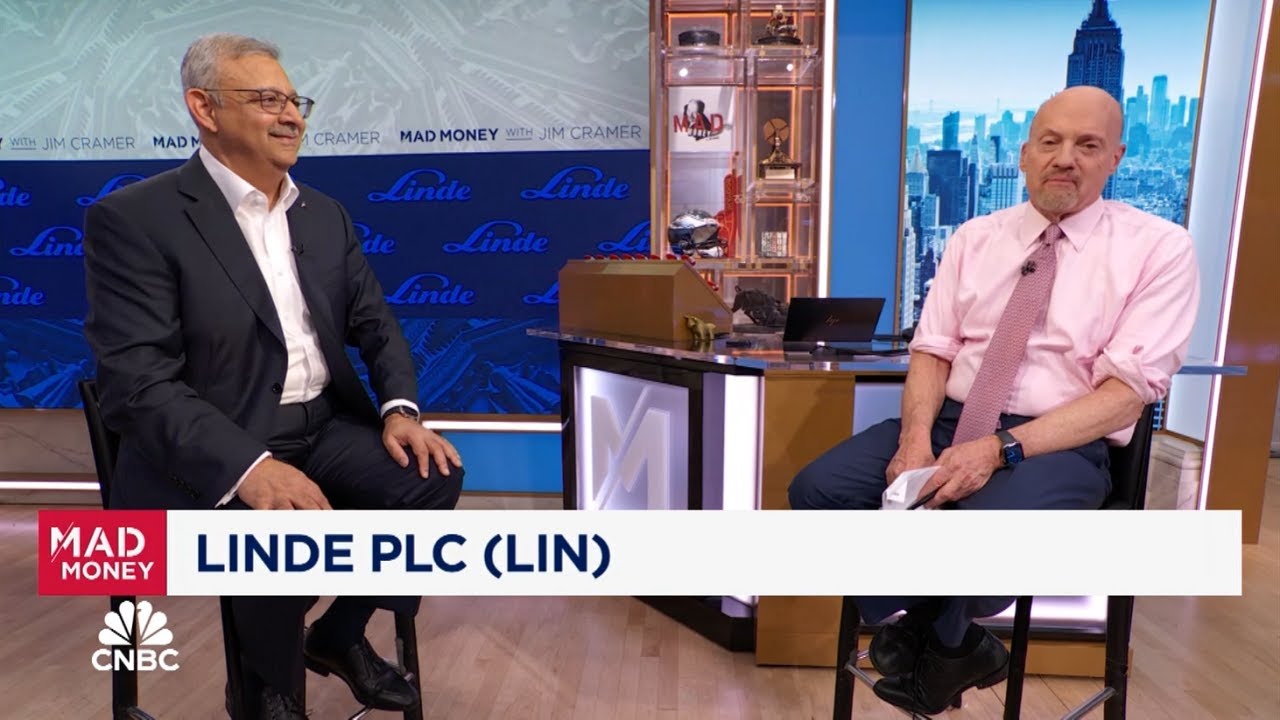 CNBC's Mad Money with Linde CEO Sanjiv Lamba