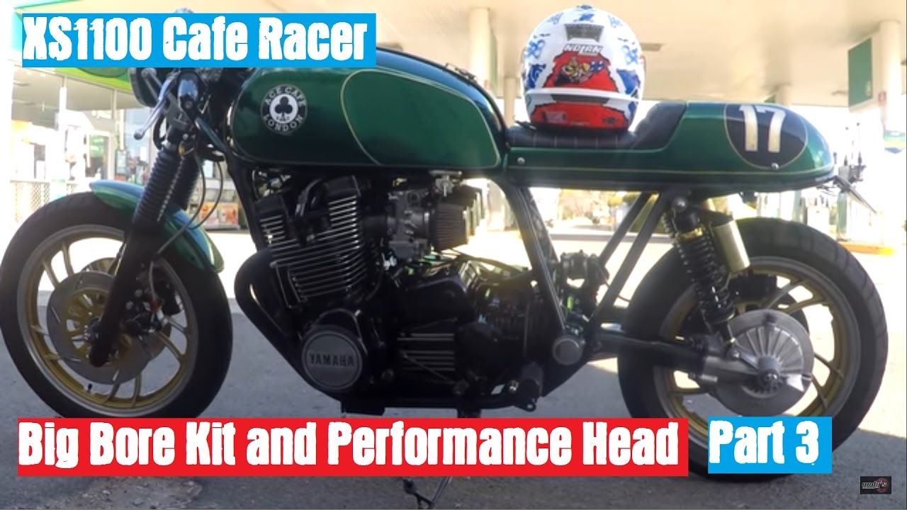 XS1100 Cafe Racer - Fitting the Big Bore Kit and Performance Head Part 3