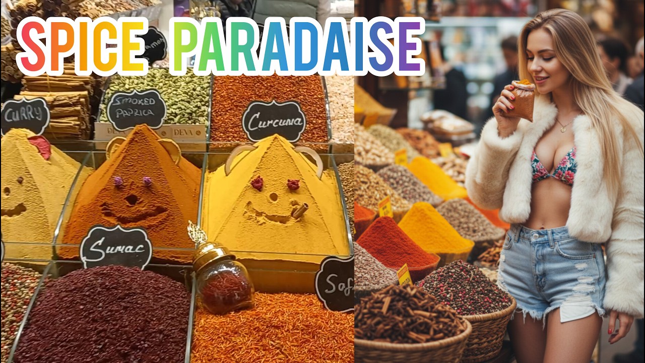 Inside Istanbul’s Famous Spice Market 🇹🇷 (You Won’t Believe This!)