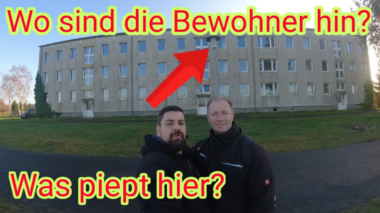 Der verlassene Wohnblock