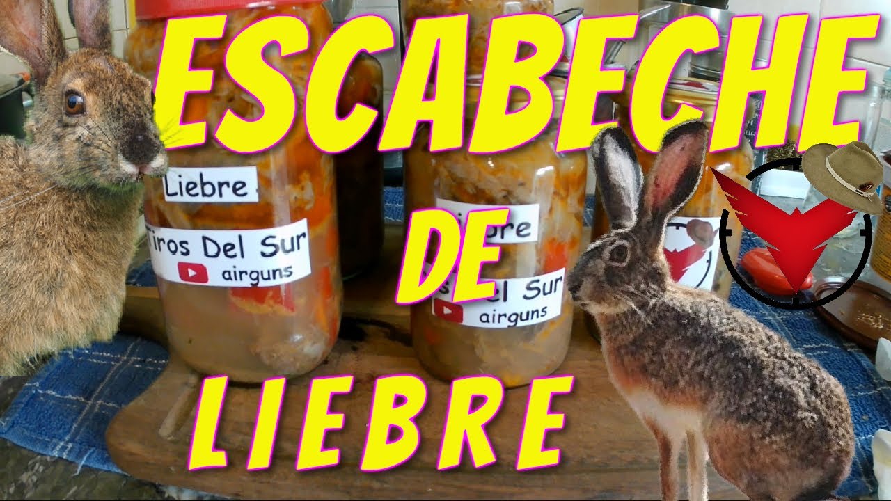 ESCABECHE DE LIEBRE, como hacerlo! ( 100% DELICIOSO) por Tiros Del Sur airguns