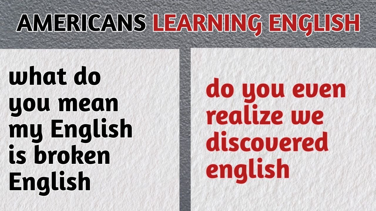 Australians politely teach Americans how to speak good English