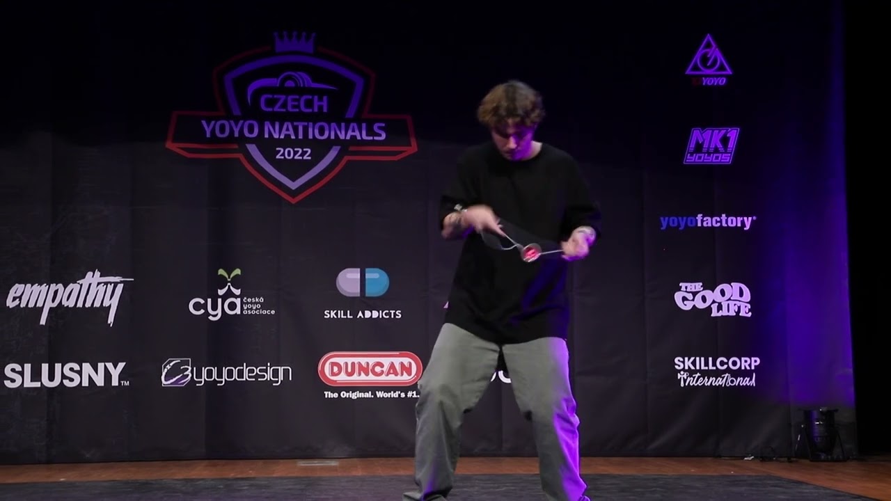 Czech Yoyo Nationals 2022 - 1A PRO FINAL - 4th - Filip David