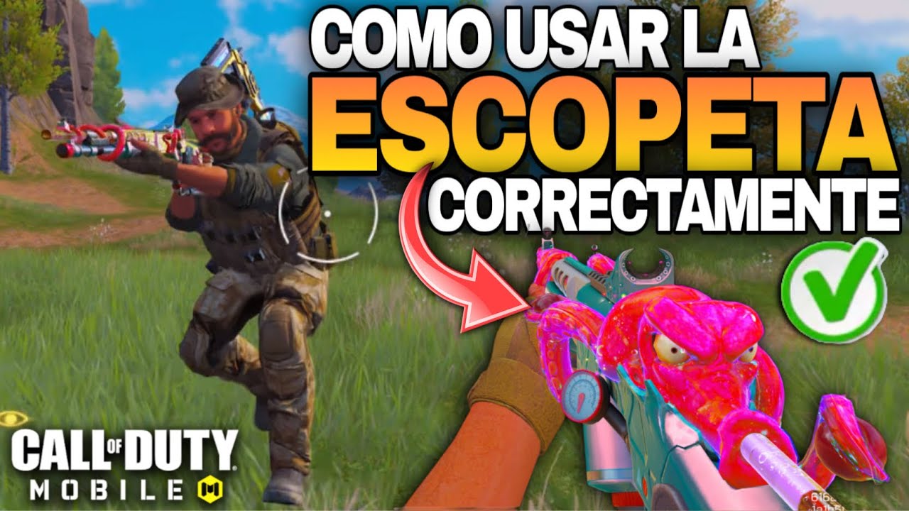 Como configurar la escopeta  en cod mobile | tips y trucos para una mejor movilidad y precisión 😎