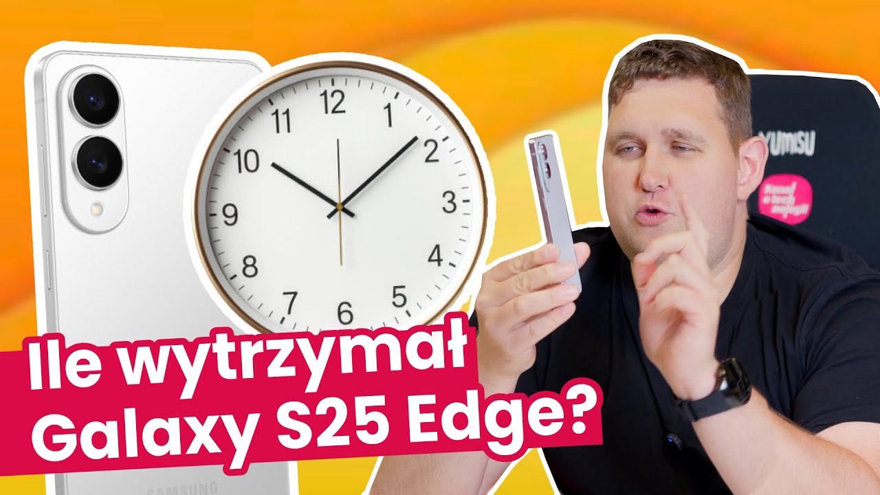 Galaxy S25 Edge. O kt&oacute;rej się rozładował?