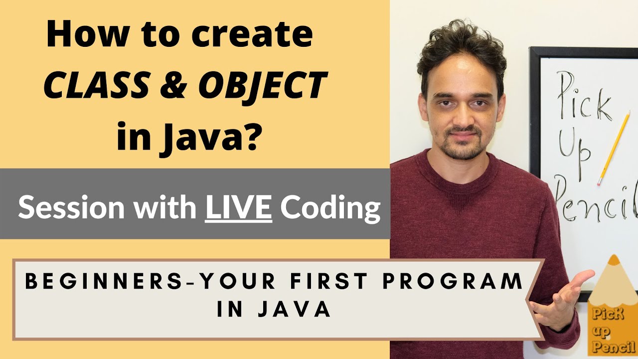 Java Programming How to Create a Class and Object? | Beginner | ICSE CBSC 9 / 10 Computer Subject