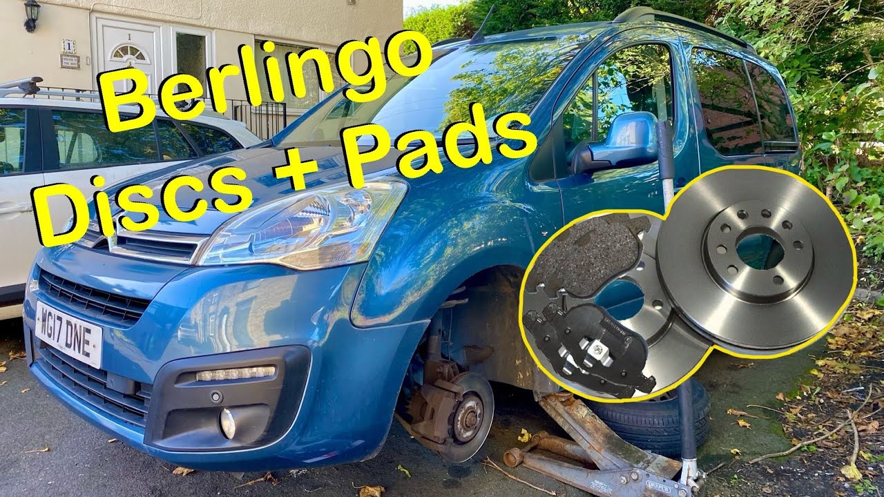 Citroen Berlingo / Peugeot Partner Front Disc and Pads Replacement (2015-2018)