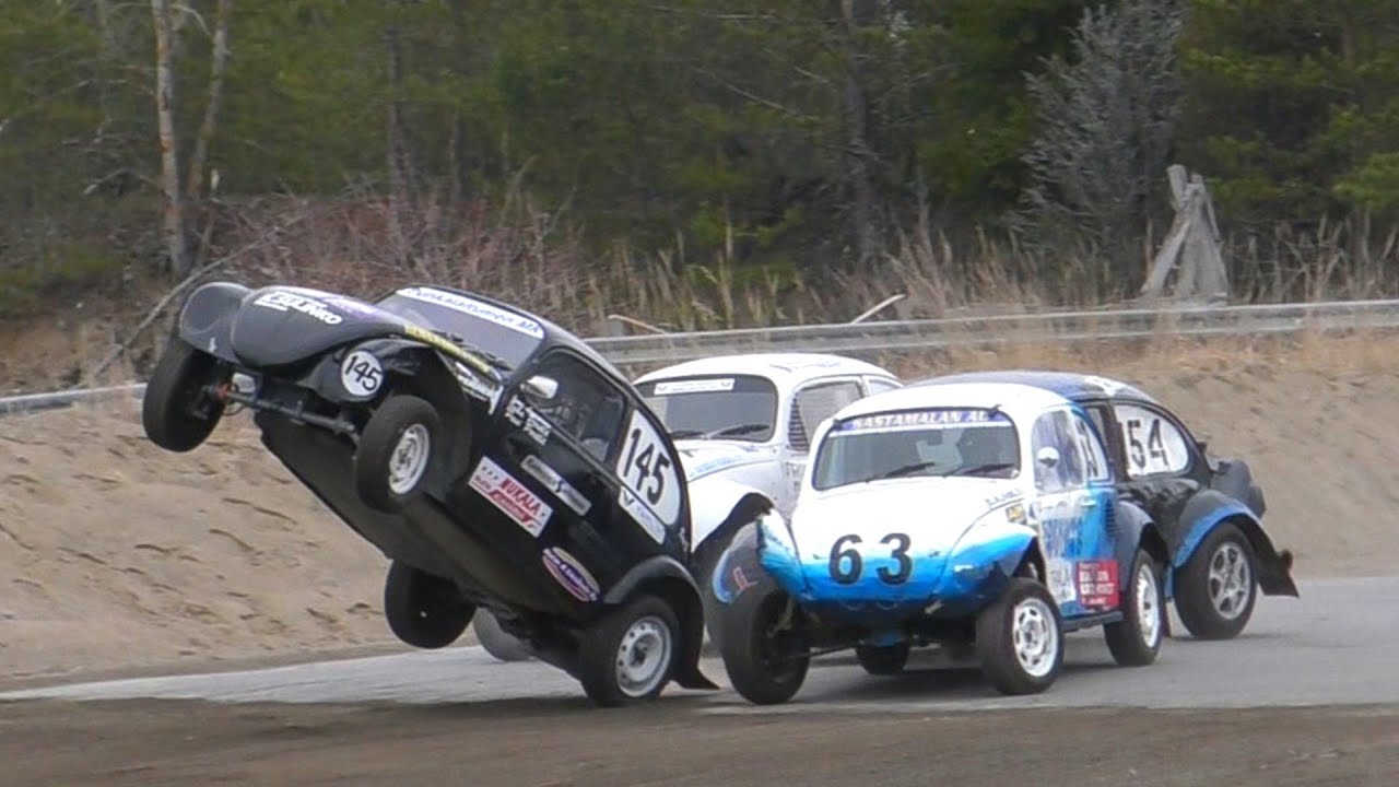 21. KUPLA-Kuhmut 20.4.2019 Lauantai Crashes & Action