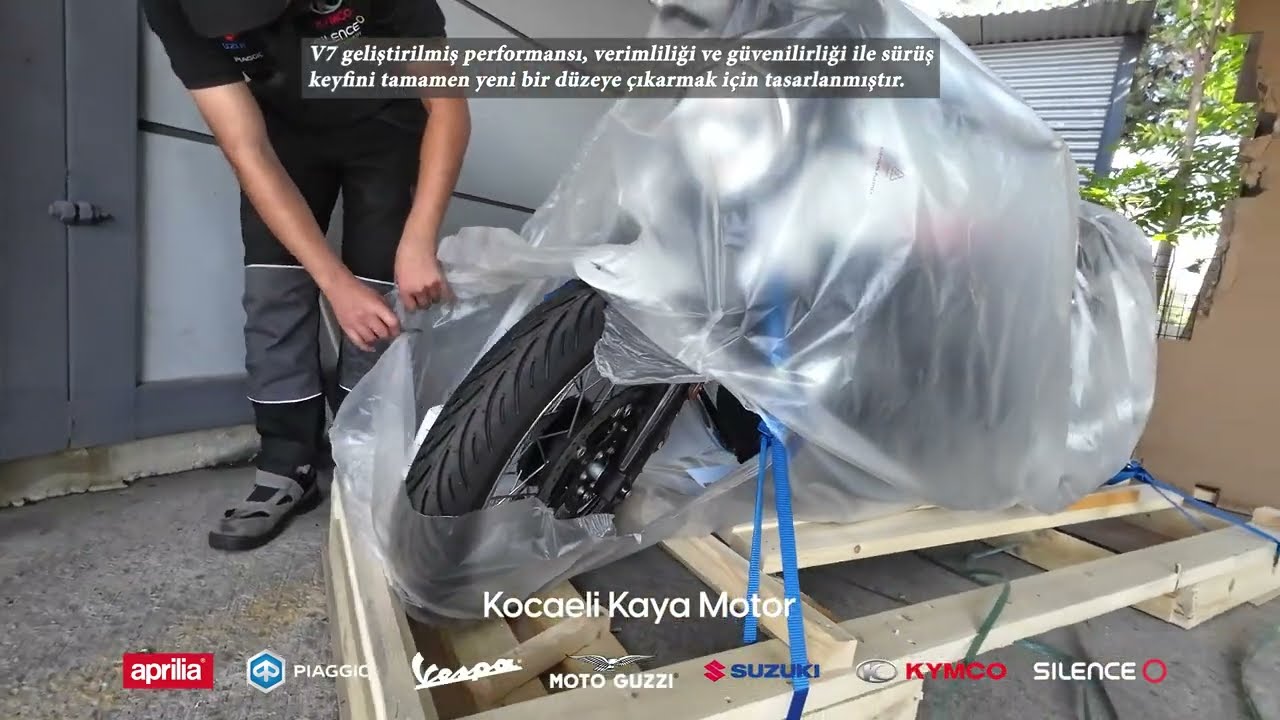 MOTO GUZZI V7 Special 850 2024 Kutu Açılışı