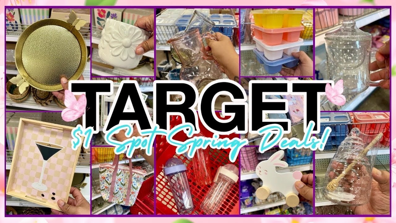 🌼 TARGET $1 SPOT SPRING DEALS YOU HAVE TO SEE👀Target Shop With Me @SwaysDeals 🤓