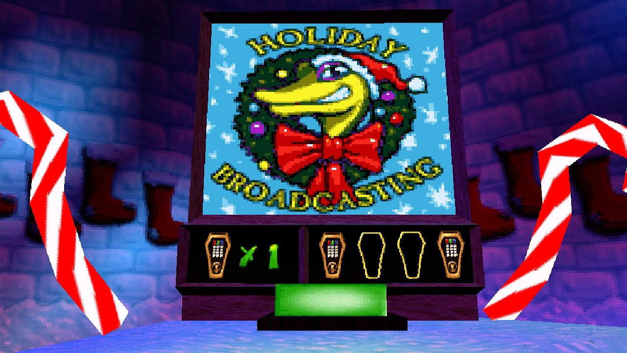 Gex 3: Deep Cover Gecko | Intro & Holiday Broadcasting